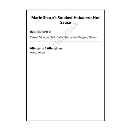 Marie Sharp’s Smoked Habanero Hot Sauce - Hot Sauce