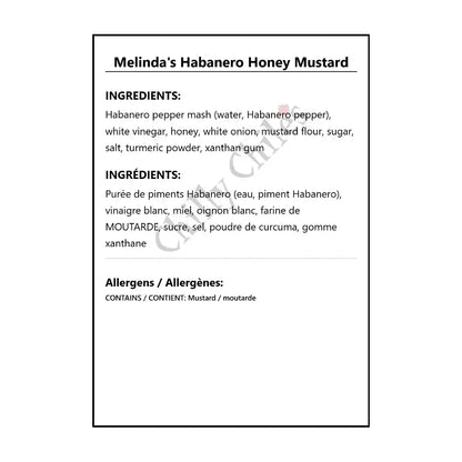 Melinda’s Habanero Honey Mustard - Mustard