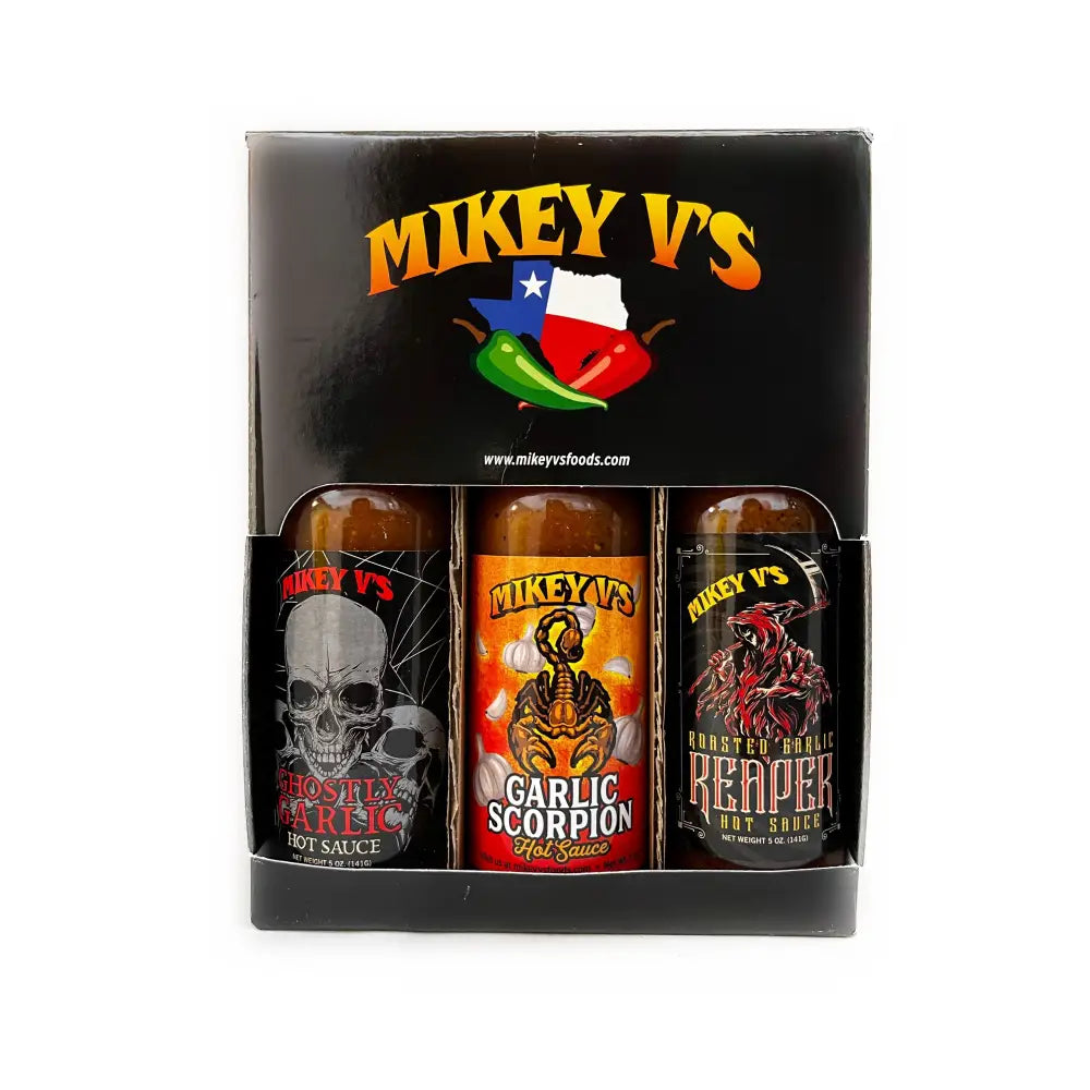 Mikey V’s Garlic Trifecta Gift Pack - Gift Set