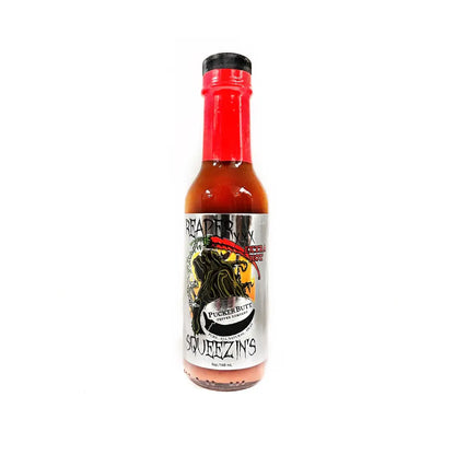 Puckerbutt Reaper Squeezin’s Extra Hot hot Sauce Signed by Ed Currie - Hot Sauce