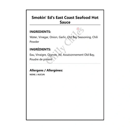 Smokin’ Ed’s East Coast Seafood Hot Sauce - Hot Sauce