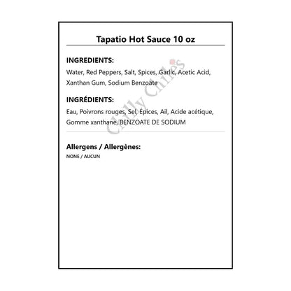 Tapatio Hot Sauce 10 oz - Hot Sauce