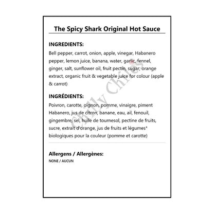 The Spicy Shark Original Hot Sauce - Hot Sauce