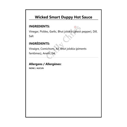 Wicked Smart Duppy Hot Sauce - Hot Sauce